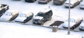 brilliant snow troll prank