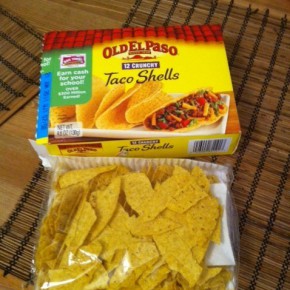 broken taco shells