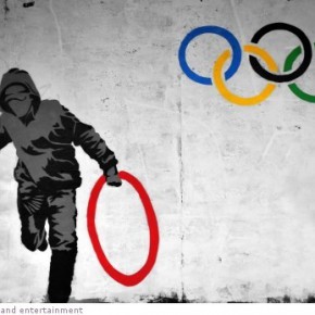 banksy olympic art 1