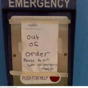 funny out of order sign 13