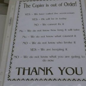 funny out of order sign 8