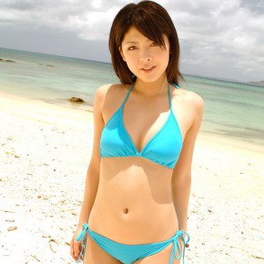 cute asian girls beach 27