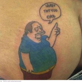 funny tattoos ah