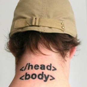 funny tattoos b