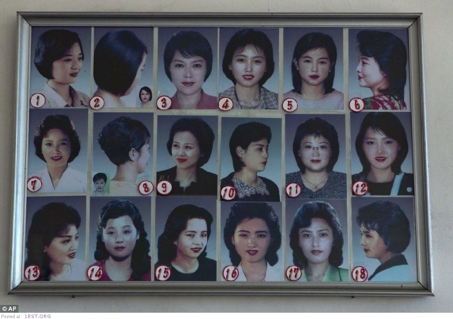 north korea hairstyles 1