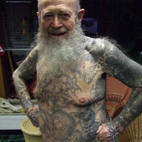 old people tattoo g
