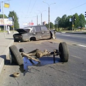 ridiculous car accident 9