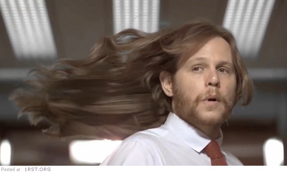 funny shampoo ad