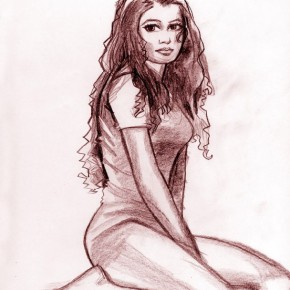 sketch sexy girl g