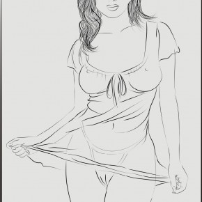 sketch sexy girl i