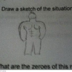 unexpected test answers z