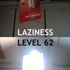 example of extreme laziness j