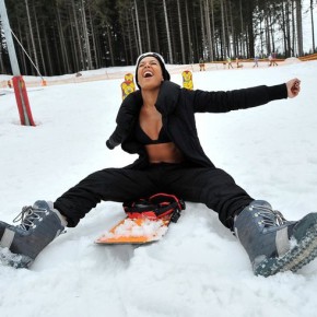 hotties winter sports aj