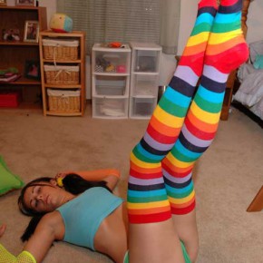 tube socks chicks 25